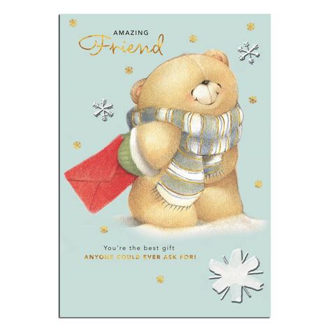 Amazing Friend Forever Friends Christmas Card | Forever Friends Official Store