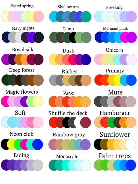 24 color palettes in 2022 | Color mixing chart, Color palette challenge ...