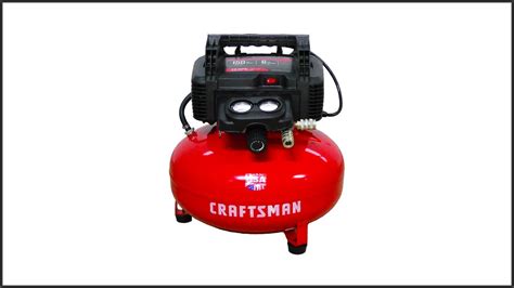 Setting Up A Craftsman 6 Gallon Pancake Air Compressor - YouTube