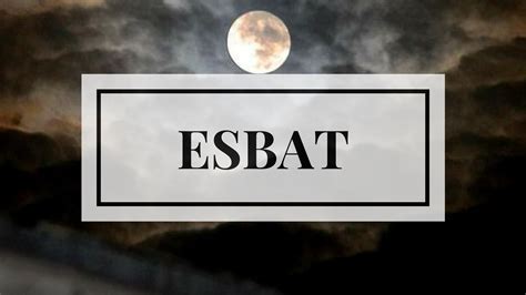 Esbat — ARCANE ALCHEMY