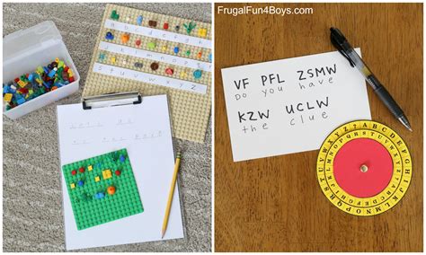 Spy and Secret Code Activities for Kids - Frugal Fun For Boys and Girls