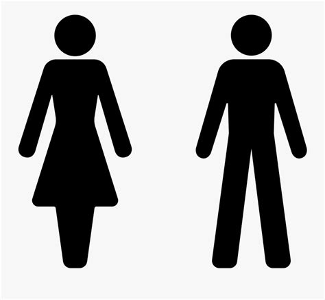 Male Female Toilet Symbol , Free Transparent Clipart - ClipartKey