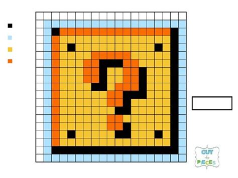 Question Mark Box Grid | Mario Quilt | Pinterest | Super mario bros ...