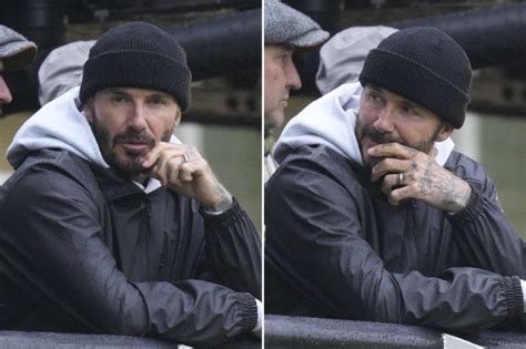 David Beckham spotted in stands to watch Romeo in action for Brentford... but his son doesn't ...