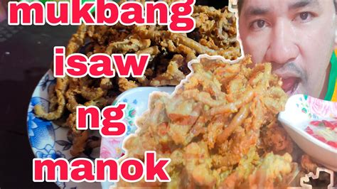 ASMR#mukbang isaw ng manok - YouTube