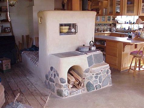 Indoor rocket stove kitchen | Architecture | Interior | Pinterest