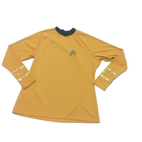 Vintage Vintage Rubies Star Trek Captain Kirk Shirt Costume Uniform ...