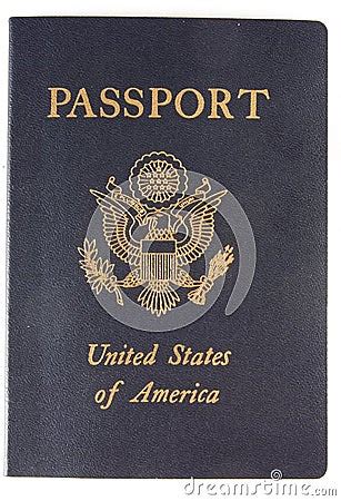 The Cover Of A US Passport. Stock Images - Image: 3646094