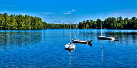 The Beautiful White Lake in New York Photograph by David Patterson ...