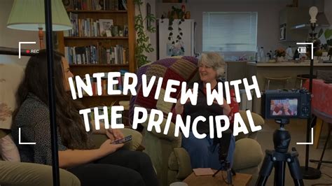 Interview with the Principal - YouTube