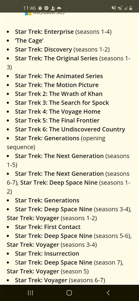 Star Trek Viewing Order | Star trek, Star trek 4, Motion picture