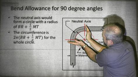 AVT 206 A&P - P2 - Developing Sheet Metal Flats - The Math Behind the Bends - YouTube