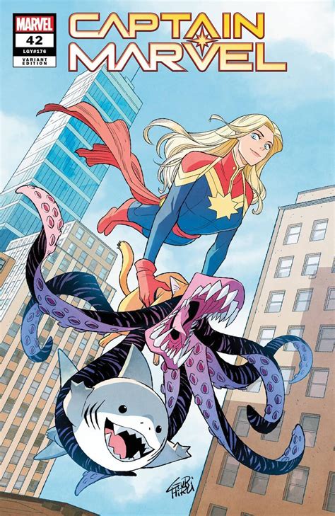 Jeff the Landshark Teams Up with Marvel Heroes in New Variant Covers