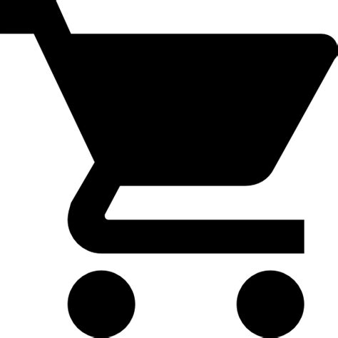 Icono de Carrito de compras Google Material Design Monochrome