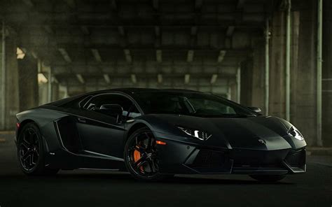 Lamborghini Aventador Black Hd Wallpaper