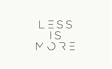 Less is more - How to Create Great Designs & User Experience with Less