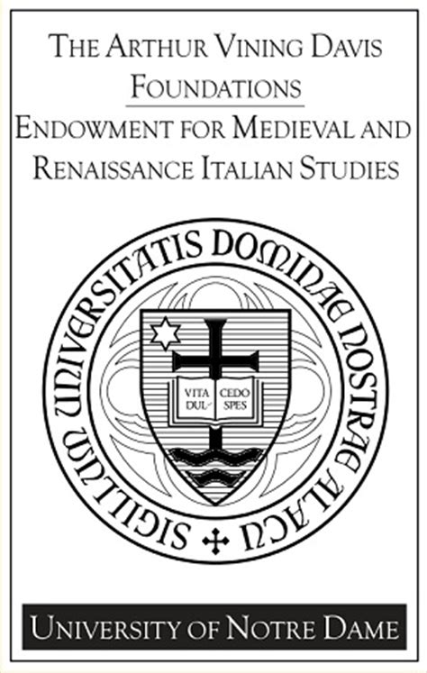 Arthur Vining Davis Foundations Endowment for Medieval and Renaissance ...