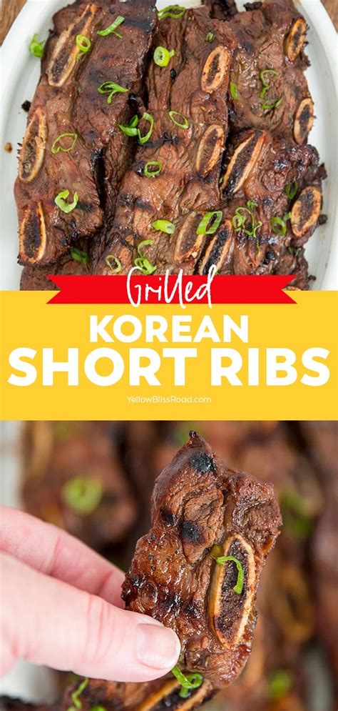 Korean Style Beef Ribs Marinade Recipe - Phillips Whilich