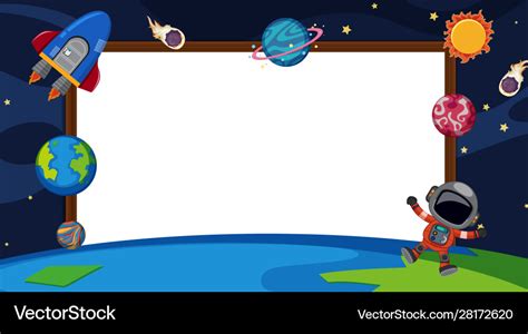 Planet Border Clip Art Page Border And Vector Graphics Borders And ...