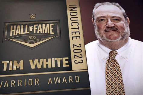 Tim White to receive Warrior Award at WWE Hall of Fame 2023 Class ...