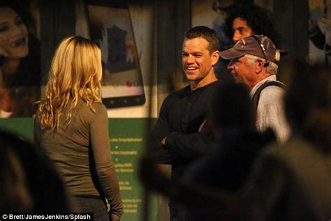 Matt Damon and co-star Julia Stiles film fifth movie in the Bourne franchise | Daily Mail Online