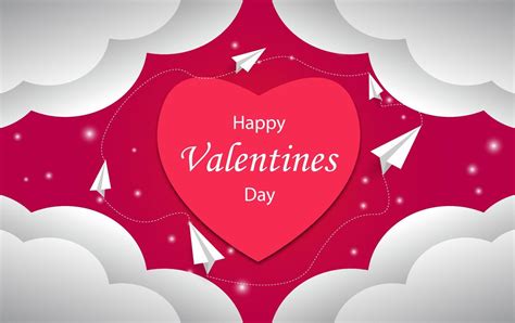 Valentines banner background 5467093 Vector Art at Vecteezy