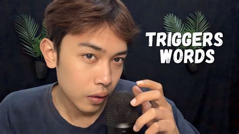 ASMR TRIGGERS WORDS - YouTube