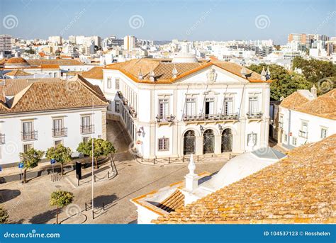 Faro city in Portugal stock image. Image of landscape - 104537123