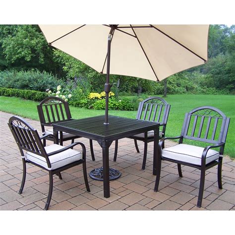 Outdoor dining sets with umbrella | Hawk Haven