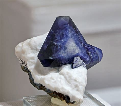 Benitoite - California State Gem Mine (Benitoite Gem Mine), USA - About 6 x 3 cm | FMF