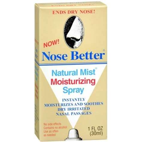 Nose Better Natural Mist Moisturizing Spray, 1 Fl. Oz. - Walmart.com - Walmart.com