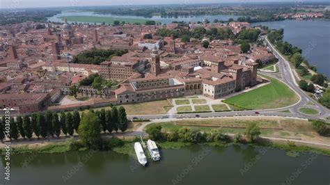 Vidéo Stock Medieval city of Mantova (Mantua), Italy. Mantova is UNESCO ...