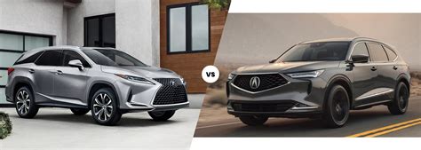 2022 Lexus RX 350 vs. Acura MDX | Rallye Lexus