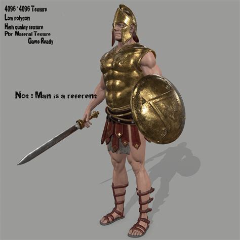 Roman Gladiator Armor 3d Model | ubicaciondepersonas.cdmx.gob.mx