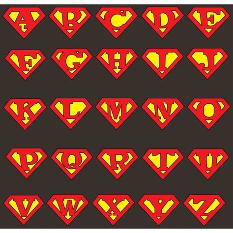 Free Superman Letters, Download Free Superman Letters png images, Free ClipArts on Clipart Library