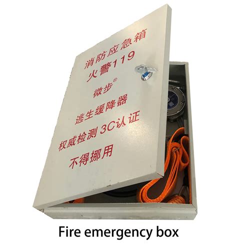 Emergency Escape Descent Control Device Fire Safety Escape Rescue Wire Rope - Skyscraper Fire ...