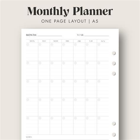 Planner Note Insert Printable Free - Free Printable Templates