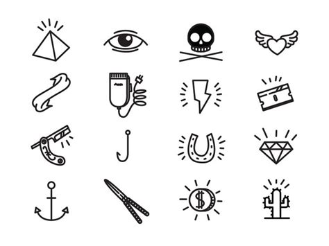 Fun to draw icons | Small drawings, Easy tattoos to draw, Small tattoos simple