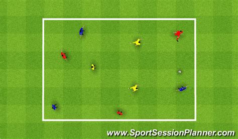 Football/Soccer: Possession Drills 1.2 (Tactical: Possession, Moderate)