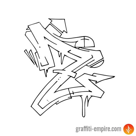 Graffiti Letter Z: inspirational images and tutorial