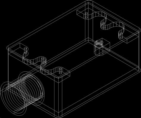 Junction Box Fs Type - 3D DWG Model for AutoCAD • Designs CAD