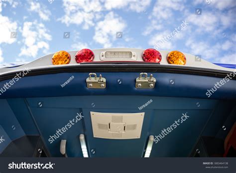 Detail Interior Emergency Lights Ambulance Stock Photo 1883464138 ...