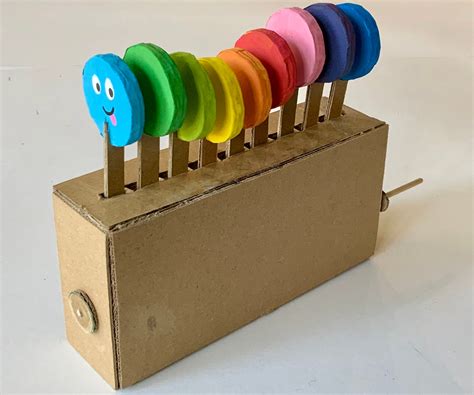 Cardboard Mechanical Toy : 8 Steps (with Pictures) - Instructables