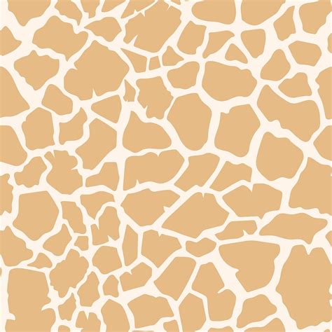 Seamless giraffe skin pattern vector | Premium Vector - rawpixel