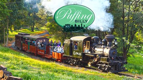 Climax Geared Steam Locomotive - Puffing Billy Australia - YouTube