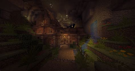 Quick cave house my friend and I did last night : r/Minecraft