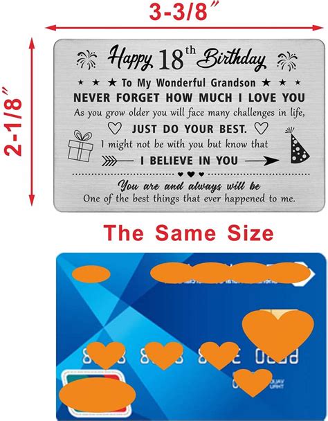 FALOGI Grandson 18th Birthday Card, Birthday Gifts for 18 Year Old ...