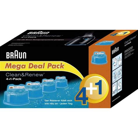 Braun Clean & Renew 4+1 Kit de Limpieza |PcComponentes | PcComponentes.com