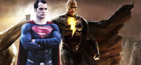 Henry Cavill's Superman & Dwayne The Rock Johnson's Black Adam DCEU Film Fight Scenes Explained ...