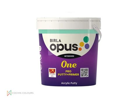 Birla Opus One Pro Putty+Primer: Fast Track to Smooth Painting - Cochin Colours: Premium Paints ...